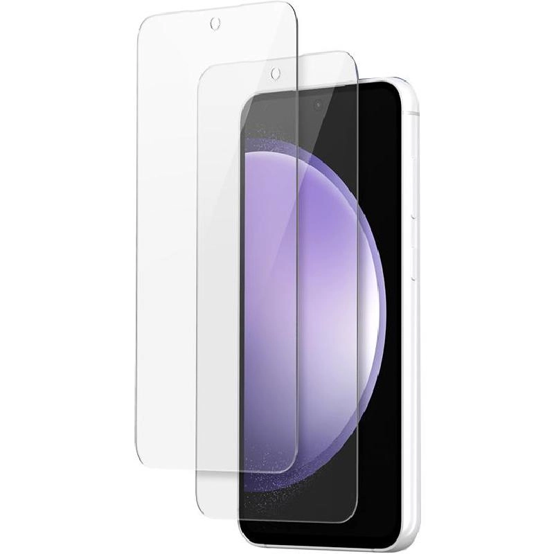 araree Clear Tempered Glass Screen Protector for Samsung Galaxy S23 FE 5G (2-Pack)