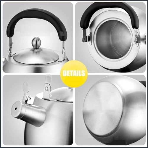 Stovetop Induction Whistling Kettle - 5L