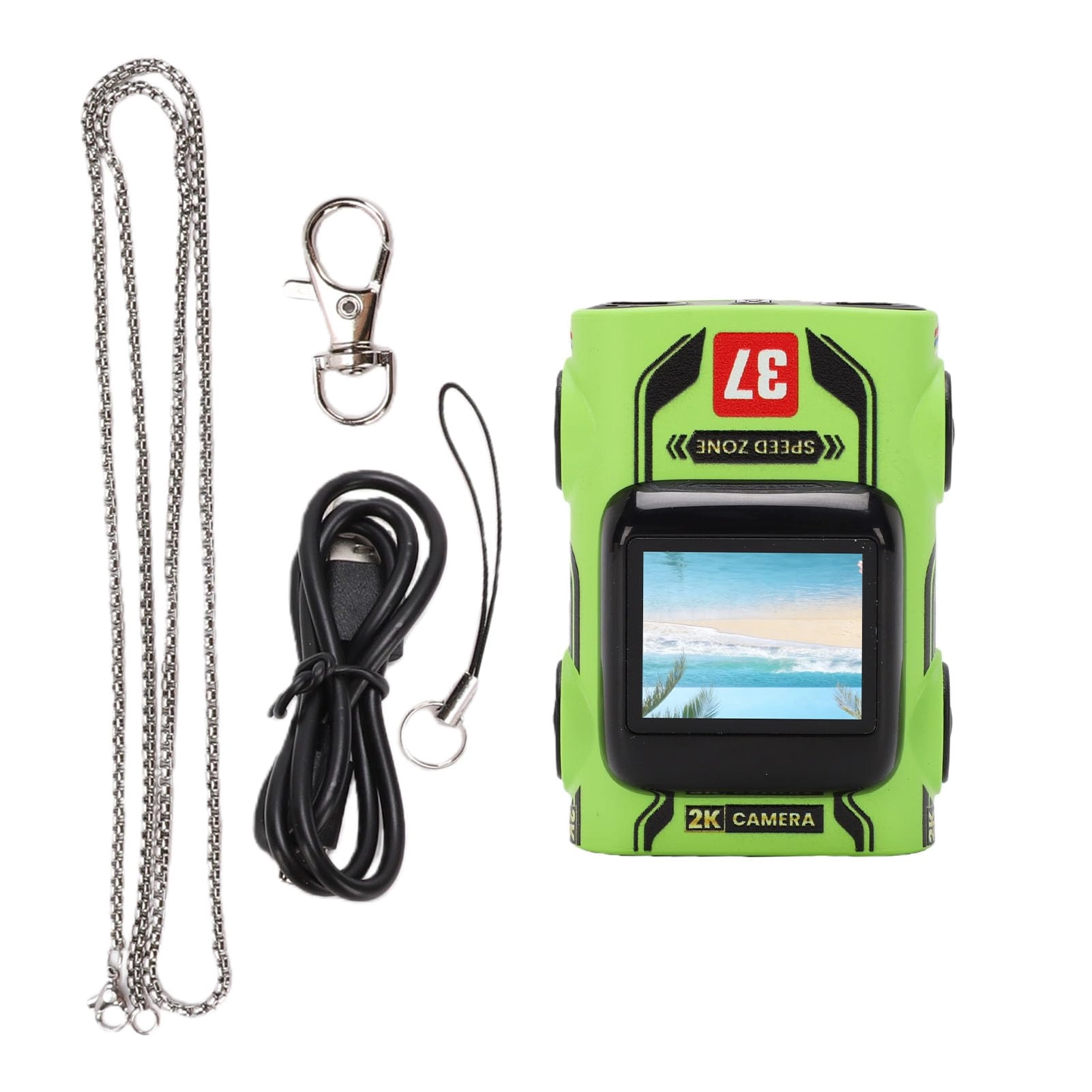 Keenso 1080P Auto Focus Mini Keychain Camera