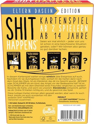 Happens Parents Dasein Edition - Card Game (German)