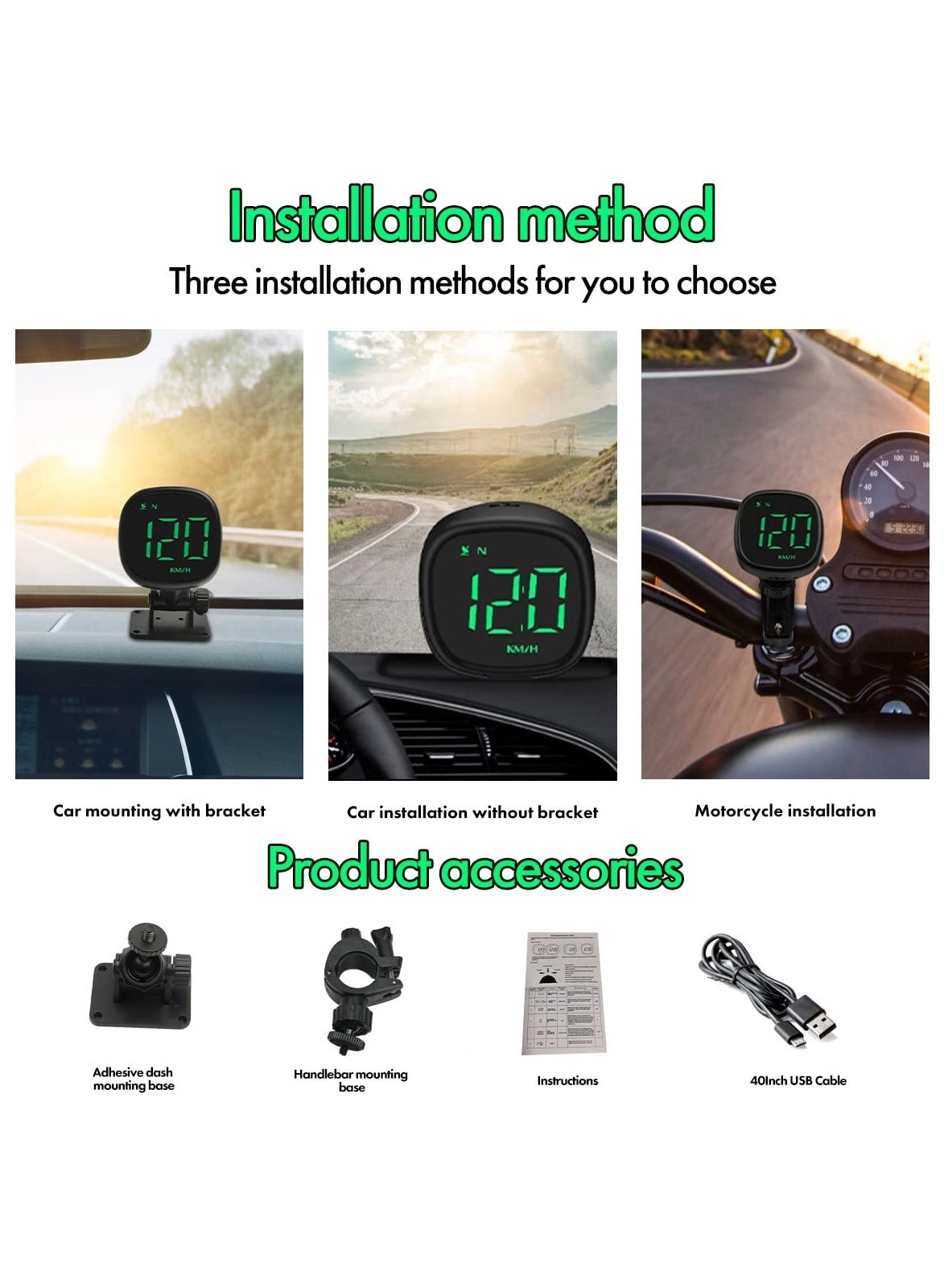 USB Digital Speedometer