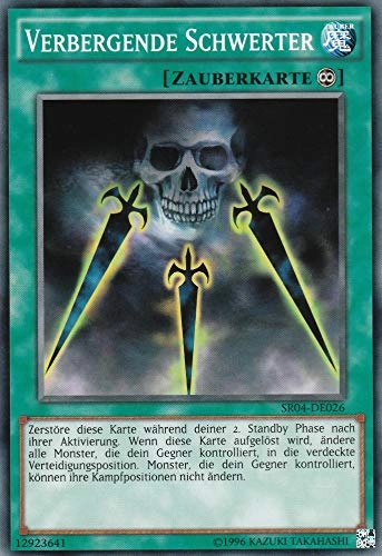 Yugioh Concealing Swords SR04-DE026 - German