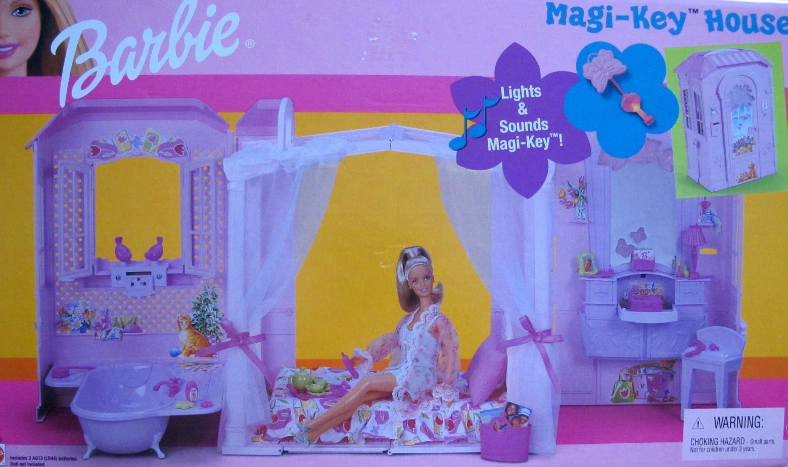 Mattel MAGI-Key House - Lights & Sounds Birds Music Box Sound