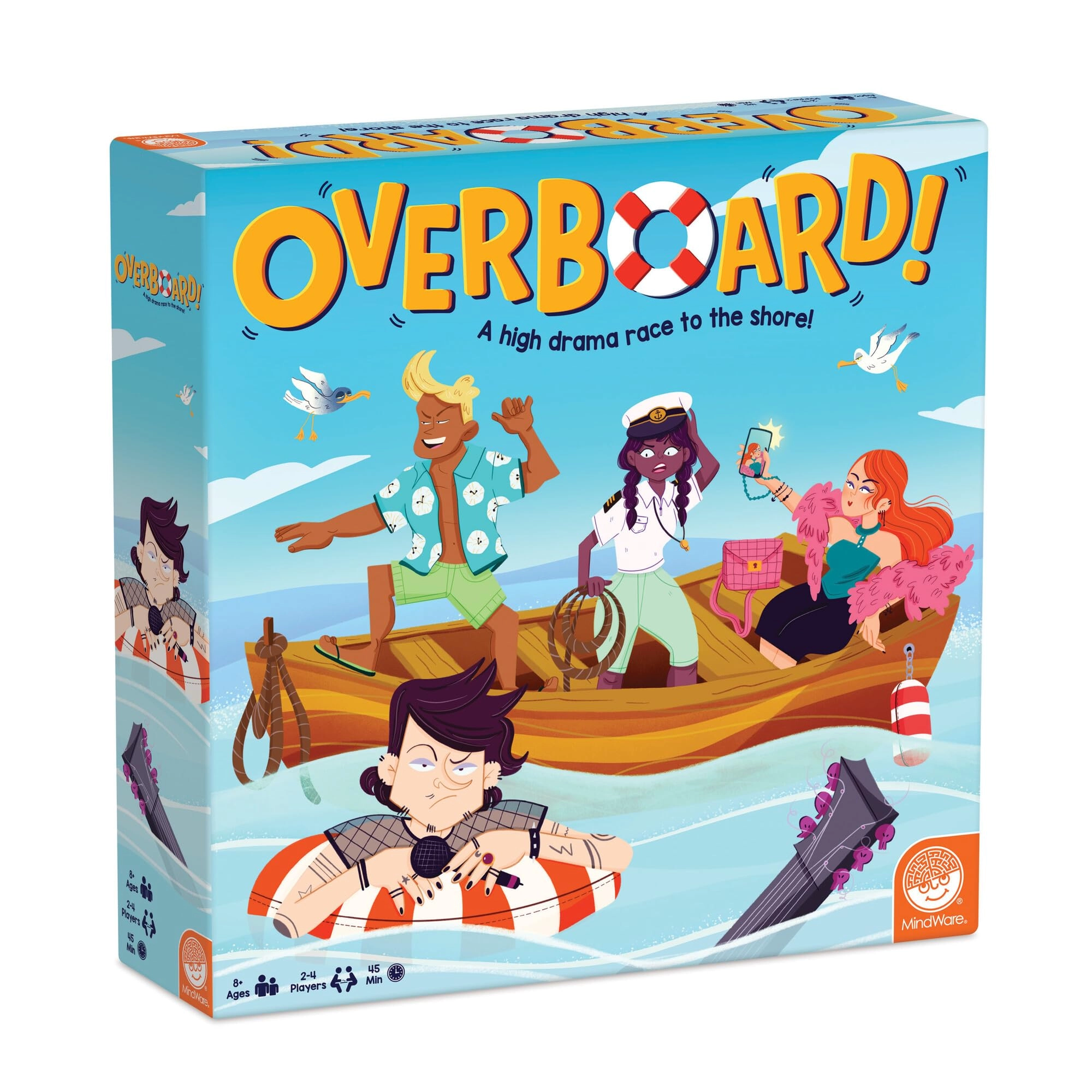 MindWare Overboard! - Strategy Dice Game