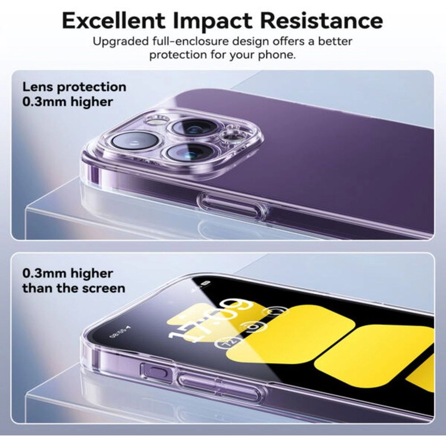 Lucent Series Clear Case for iPhone 15 Plus