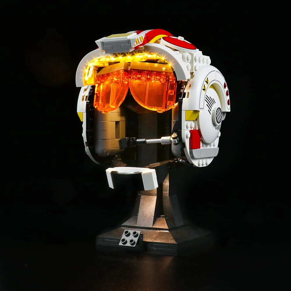 BrickBling LED Light Set for Lego Luke Skywalker Helmet