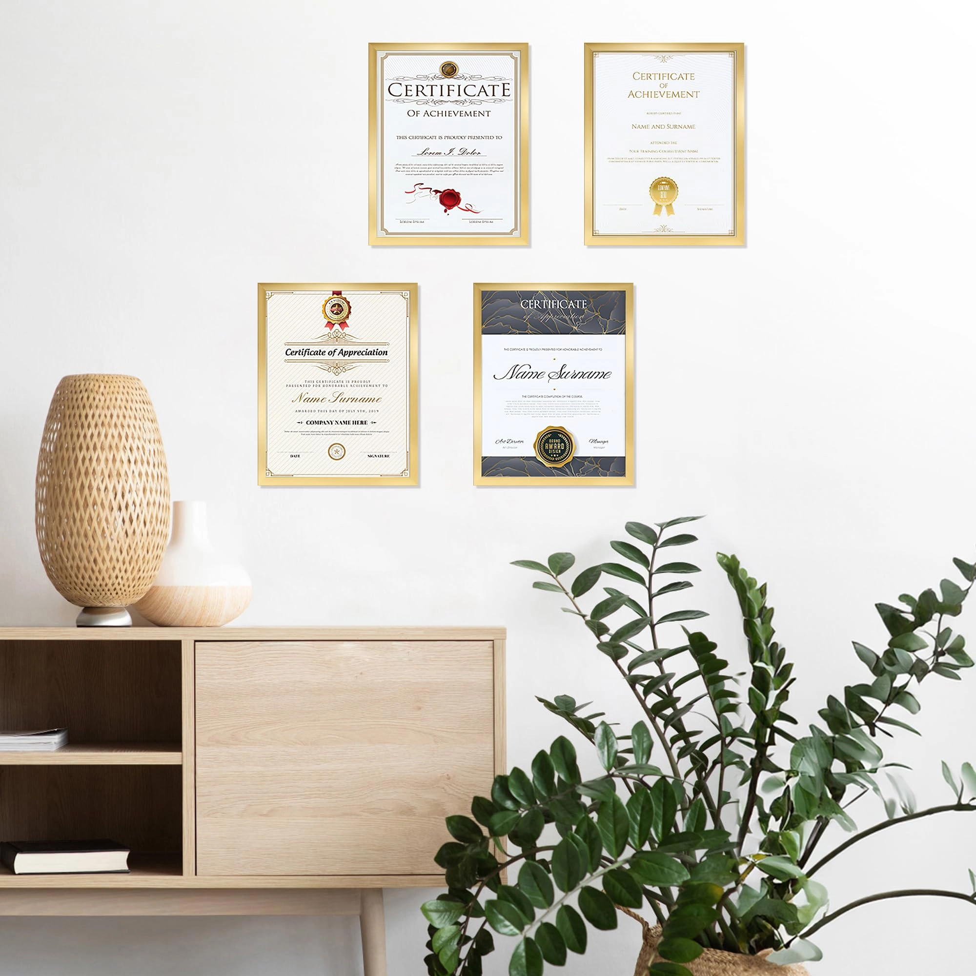 Picture Frame Set - 8.5x11