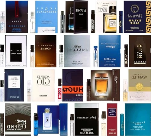 Men's Popular Designer Fragrance Sampler - 0.13 Fluid Ounces