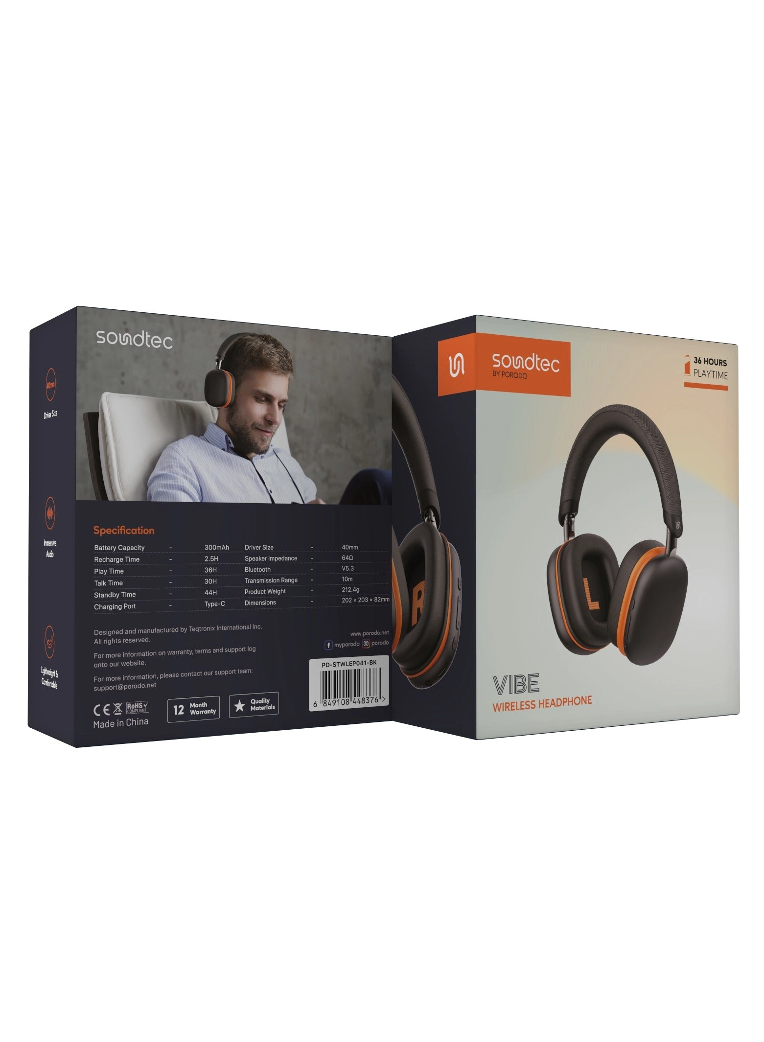 Soundtec Vibe Wireless Headset