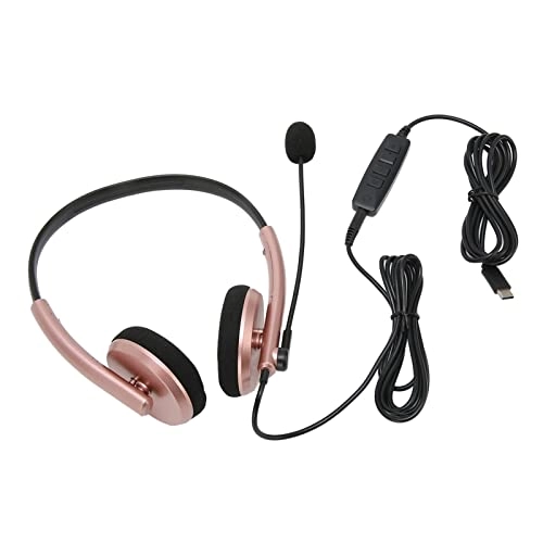 Call Center Headset - Type-C Space Gray Plug and Play
