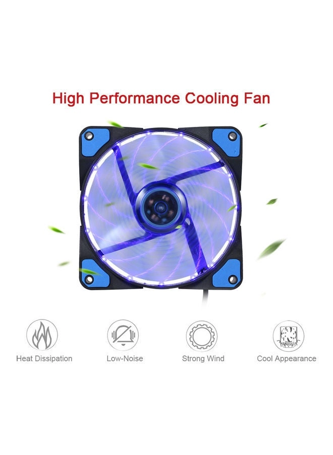 CPU LED Water Cooling Cooler - 80x80mm