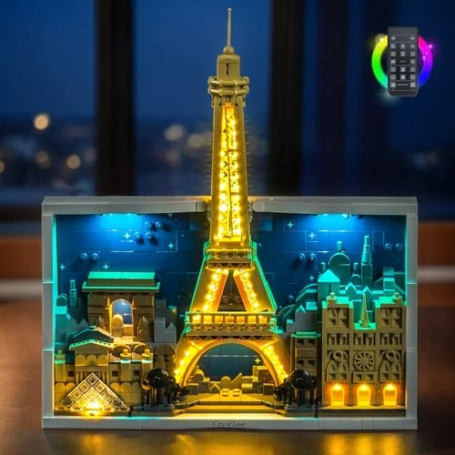 Light kit Compatible with Lego 21064 Paris – City of Love - RC Version LED
