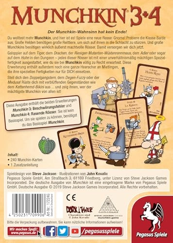 Munchkin: Summoning Errors + Munchkin: Racing Rösser (German)