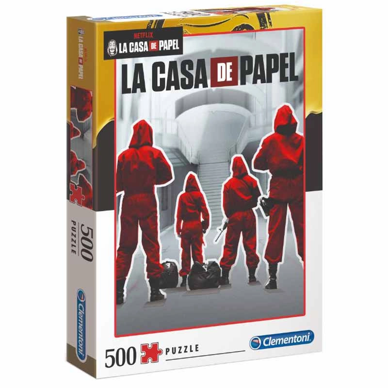 Clementoni Netflix La Casa De Papel Puzzle (STM-6800000363) - 500 pcs