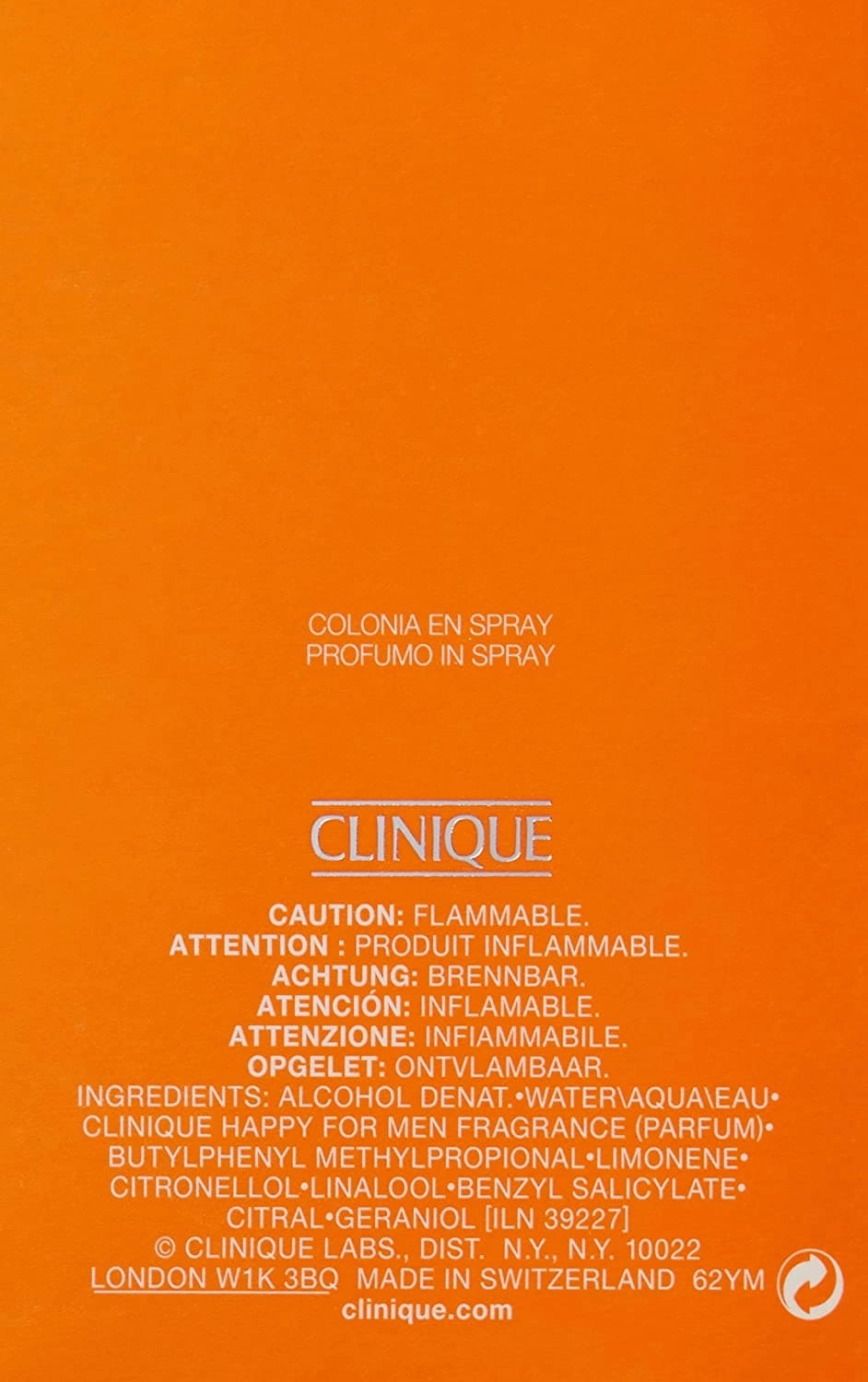 Happy Cologne Spray - 100ml