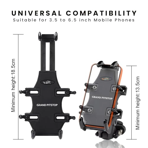 ATV Phone Holder - Quad Fits 11.9-18.0 cm 360° Rotated