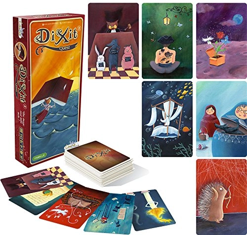 Dixit: Origins + Dixit: Quest + Bottle Opener