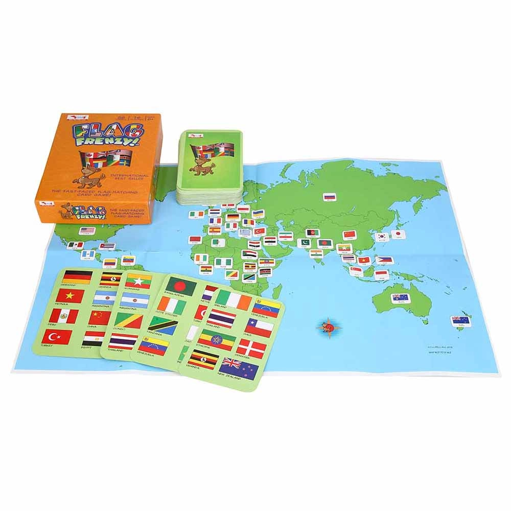 Flag Frenzy - Suitable for 5 to 12 yrs