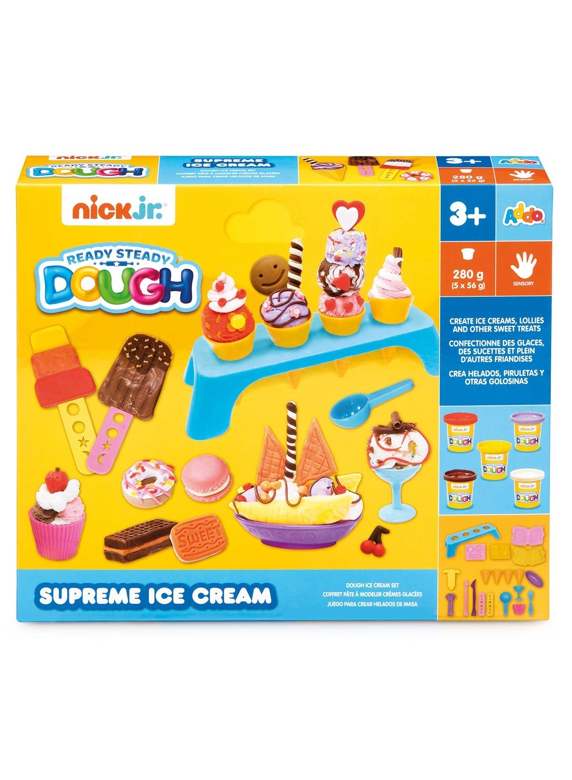 ADDO Nick Junior Supreme Ice Cream Play Dough - 3+ years
