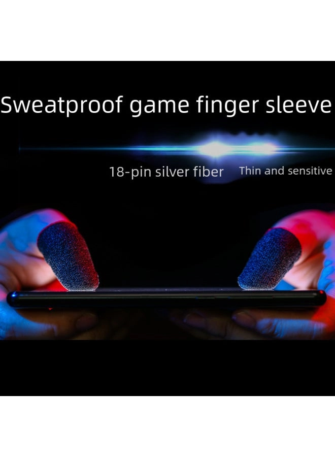 Feizhi Game Finger Set - 24 Needle White Copper Fiber