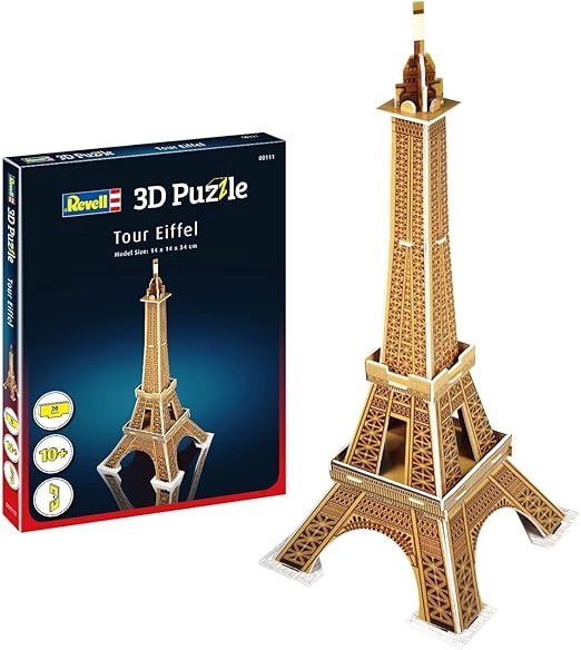 Play and Dream Eiffel Tower 3D Puzzle - 20 pcs