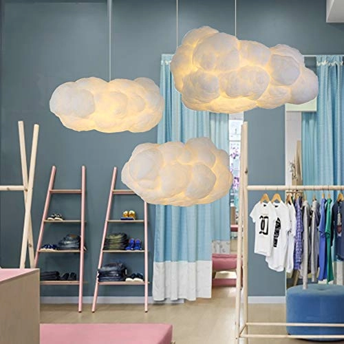 E27 Nordic Creative Feather Chandelier - 120cm