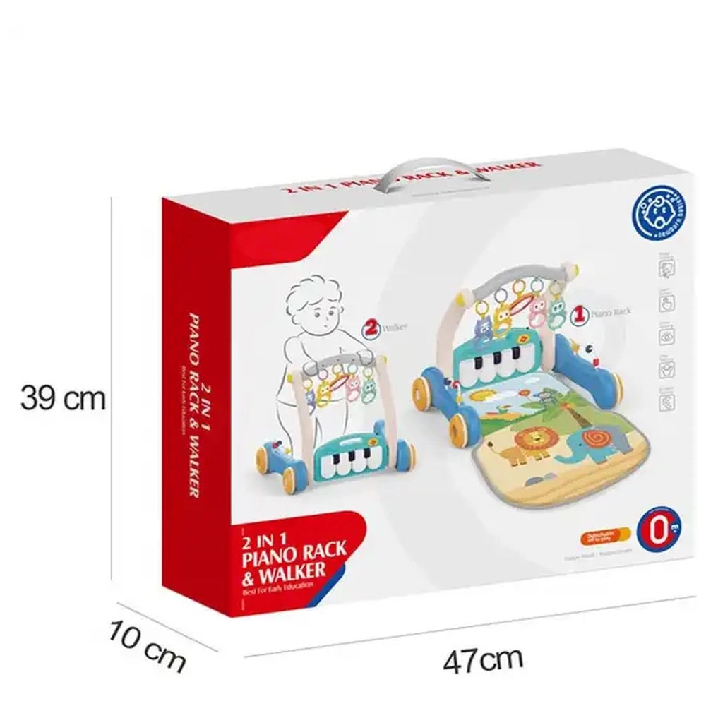 Baby Play Gym & Learning Walker - Suitable for 3 months & above