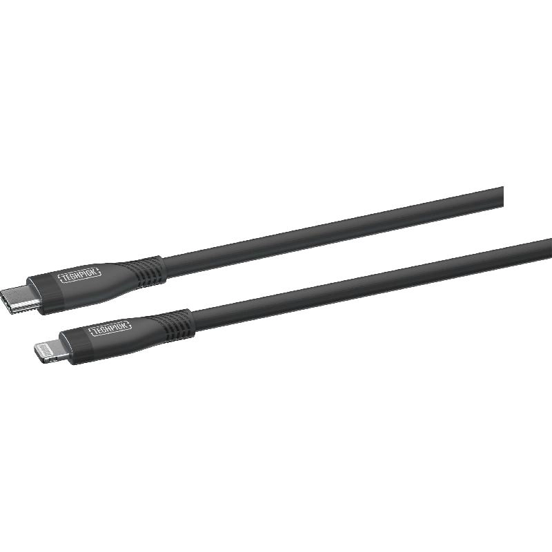Techpick Charge Cable USB-C to Lightning 1m Silicone