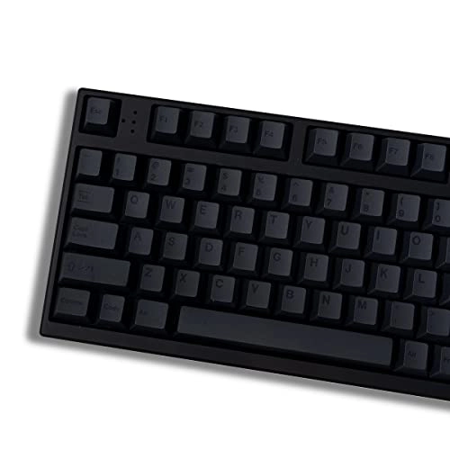 PBT Japanese Gray Keycaps - ANSI/ISO