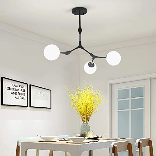 Magic Bean Molecule Chandelier