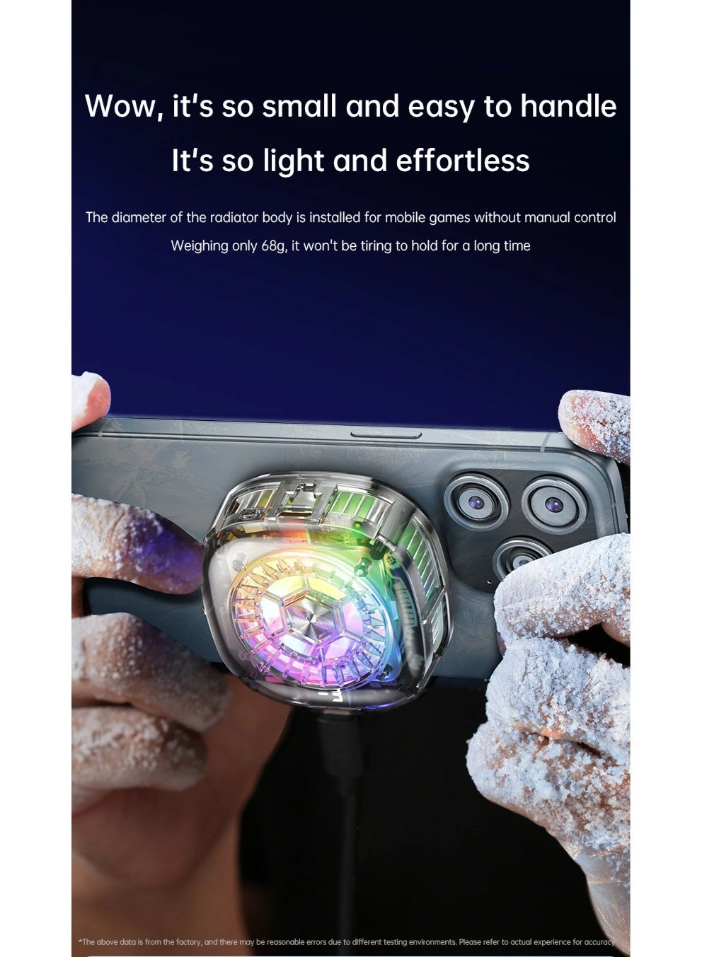 Phone Cooler - Magnetic Clip Type-C