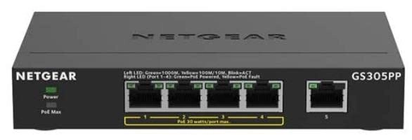 GS305PP - 5-ports