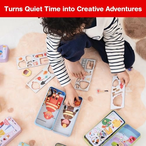 Magnetic Puzzle Box Artist - 3 years+ 30 pieces