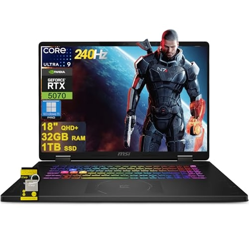 Crosshair 18 HX AI - 18'' Core Ultra 9-275HX 32GB DDR5 1TB SSD