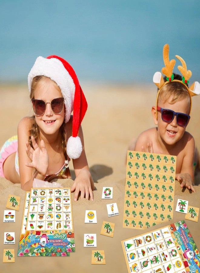 Hawaiian Christmas Bingo - 35 Pcs