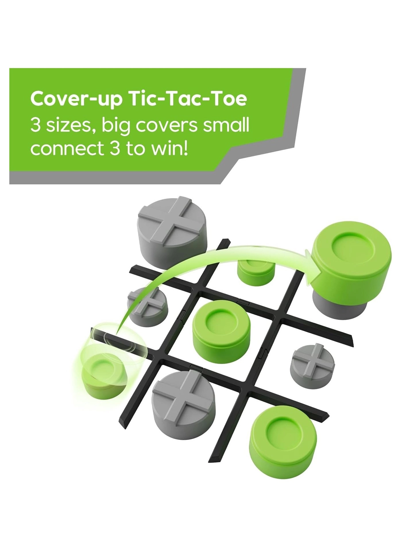 Tic-Tac-Toe Bolt - Green