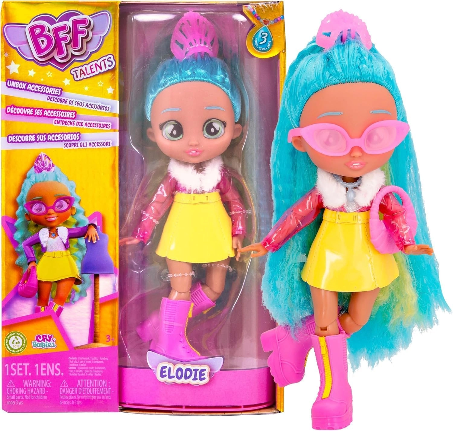 Toys Uncle Elodie BFF Fashion Doll - Series 3 9+ Surprises Set