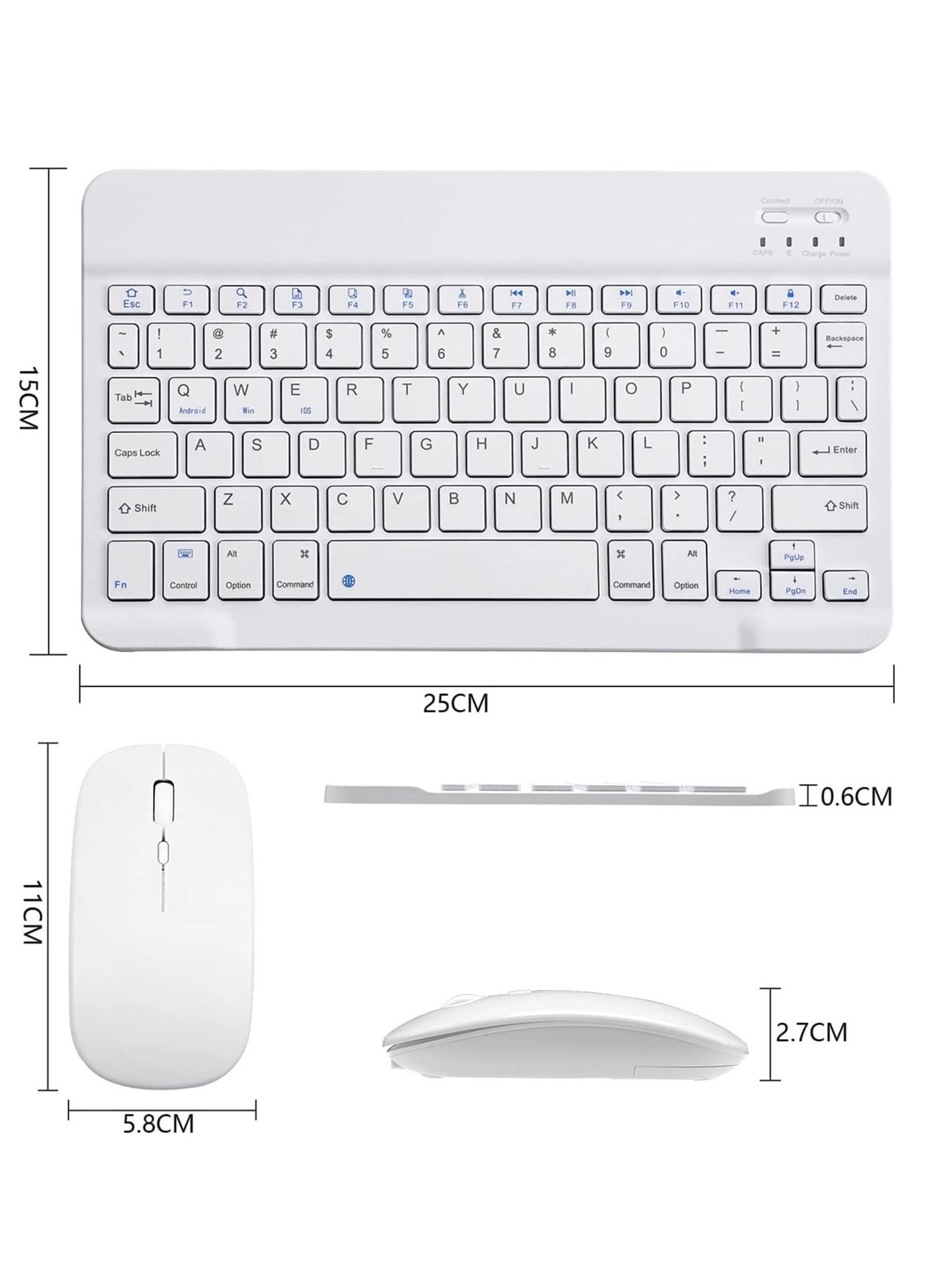 Keyboard and Mouse Combo - US Wireless