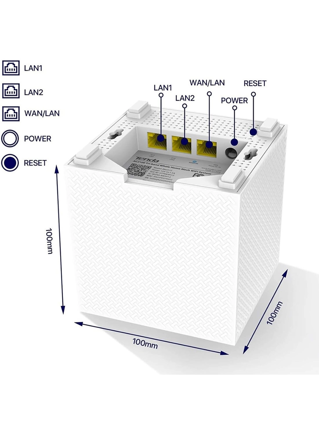 MW12 - IEEE 802.11ac Pack of 3