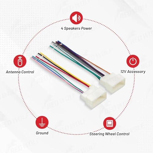 Radio Wire Harness - 2013-2017 Hyundai Elantra/Santa Fe, 2014-2018 Kia Forte Sorento