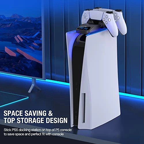 PS5 Controller Charging Station - USB Game Consoles