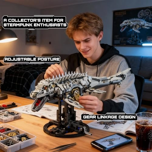 Mosasaurus - Precision Gear System Display Stand