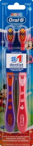 Kid's Mickey and Minnie Toothbrush - Soft