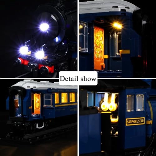 Orient Express Train Lighting Set for LEGO 21344