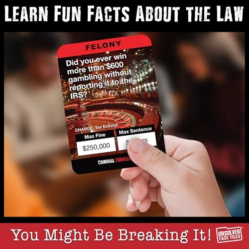 CRIMINAL CONFESSIONS - English Adult 197 GAME CARDS