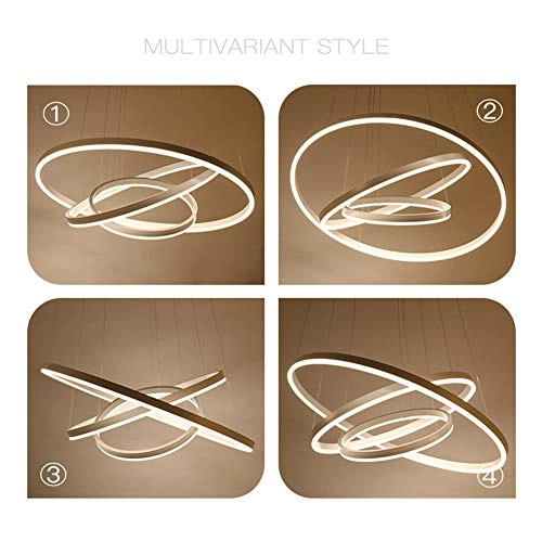 Circle Chandelier LED - neutral white Dimmable