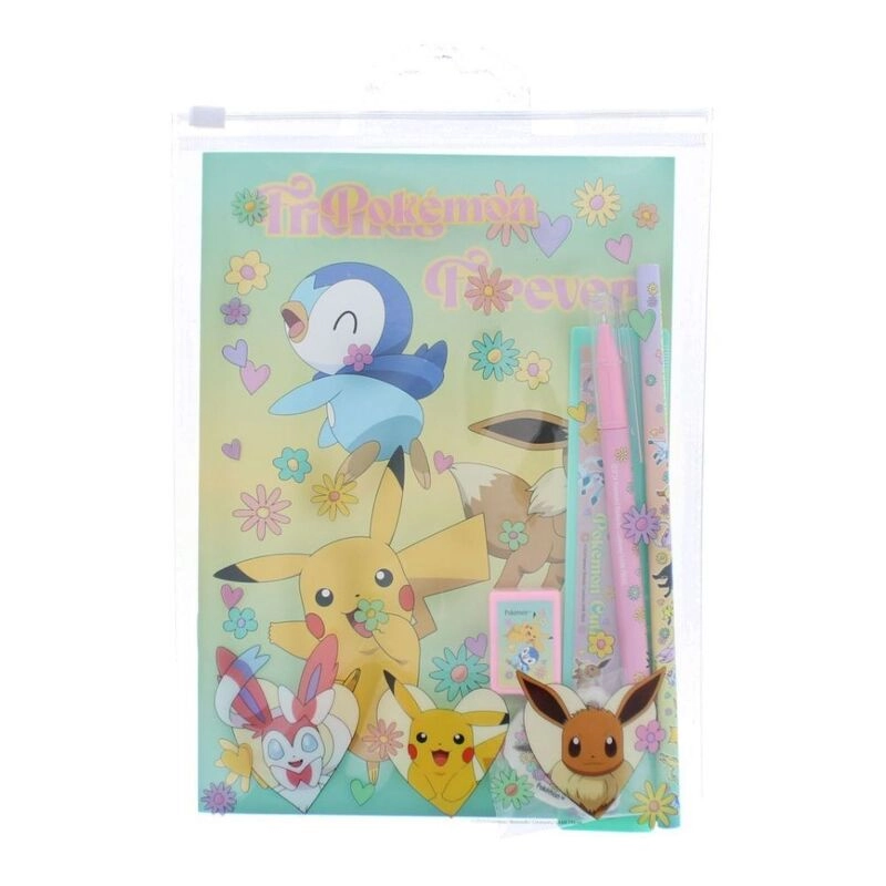 Pokemon Stationery Set - 7 piece(s)