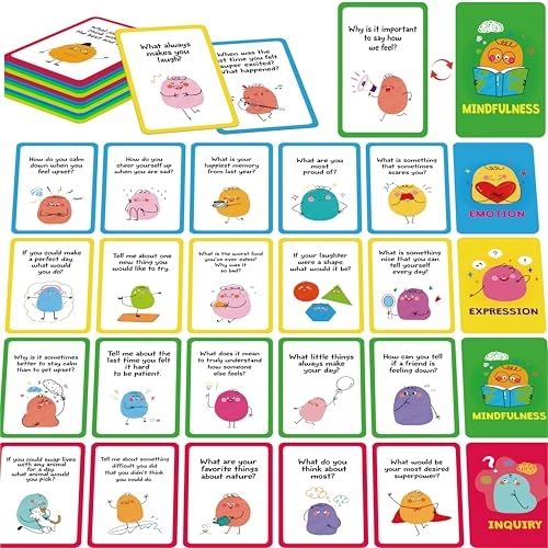 70 Conversation Cards - 3+ 70 pieces