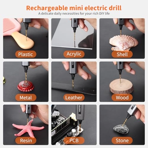 Mini Electric Drill Pen - 520mAh