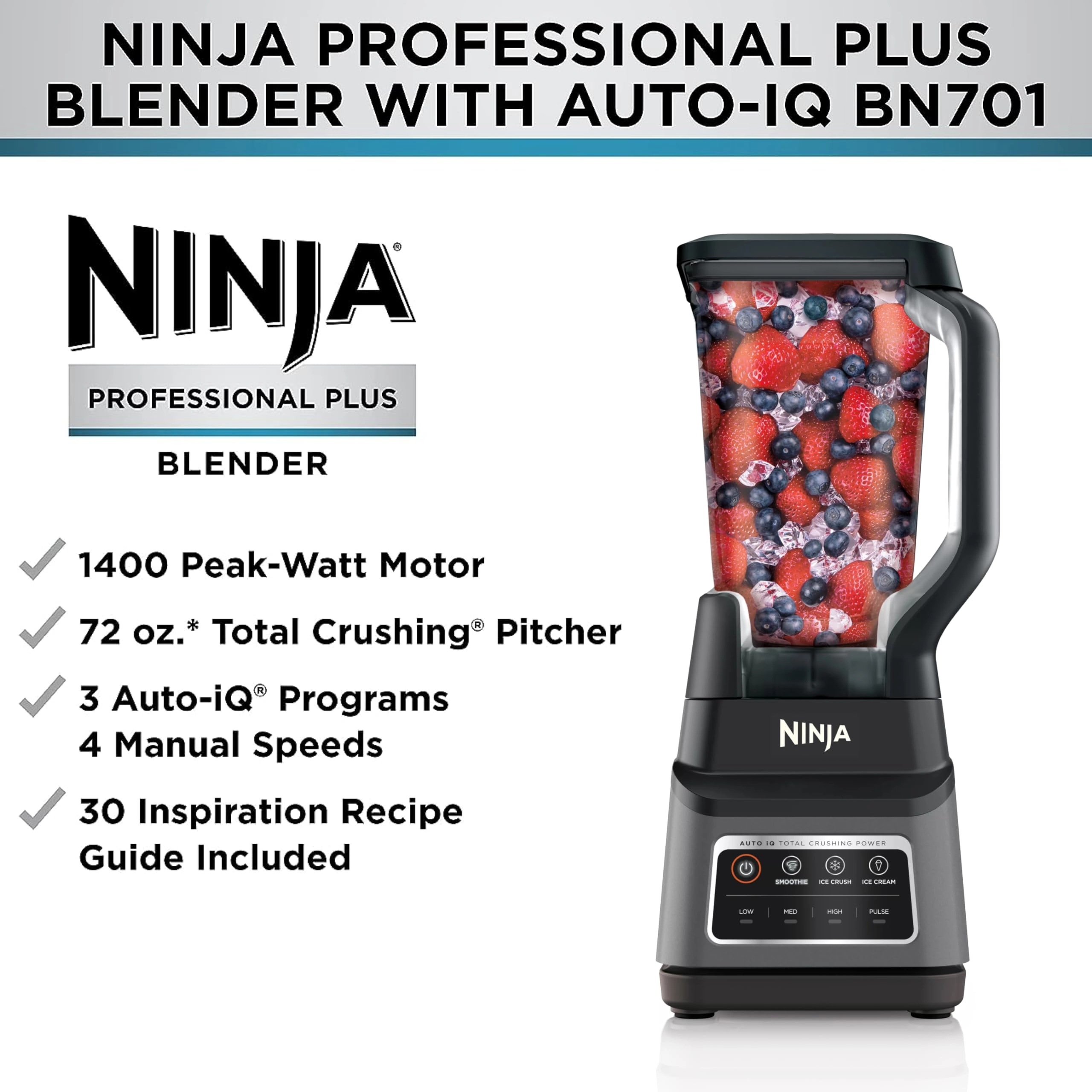Professional Plus Blender - 1400W